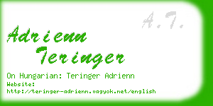 adrienn teringer business card